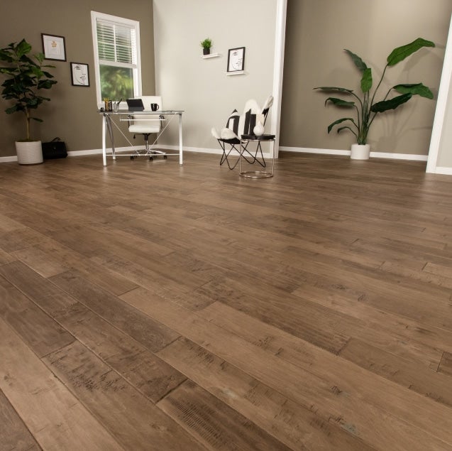 Room scene featuring hardwood flooring