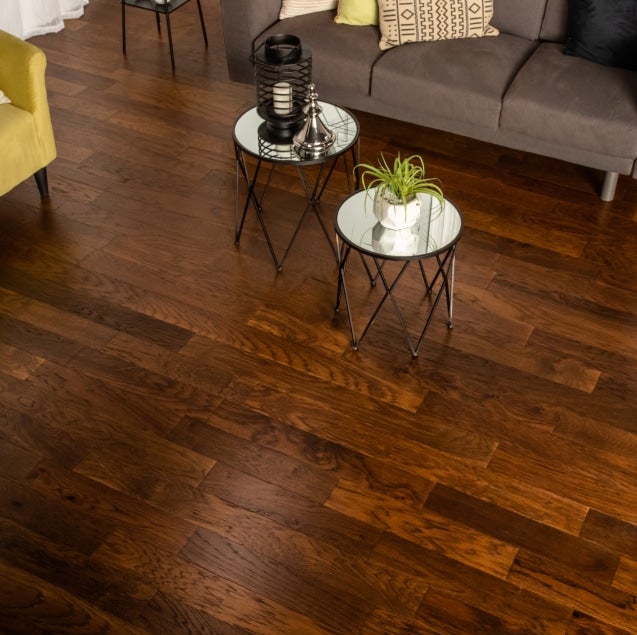 Room scene featuring laminate flooring