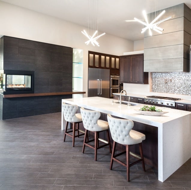 Room scene featuring tile flooring